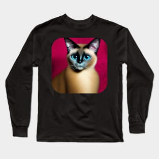 Siamese cat Long Sleeve T-Shirt